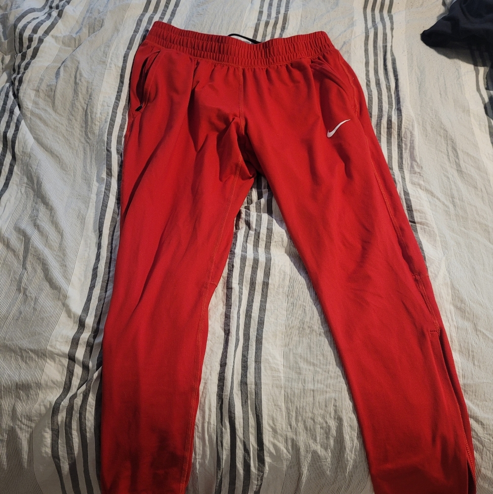 Medium womens red joggers